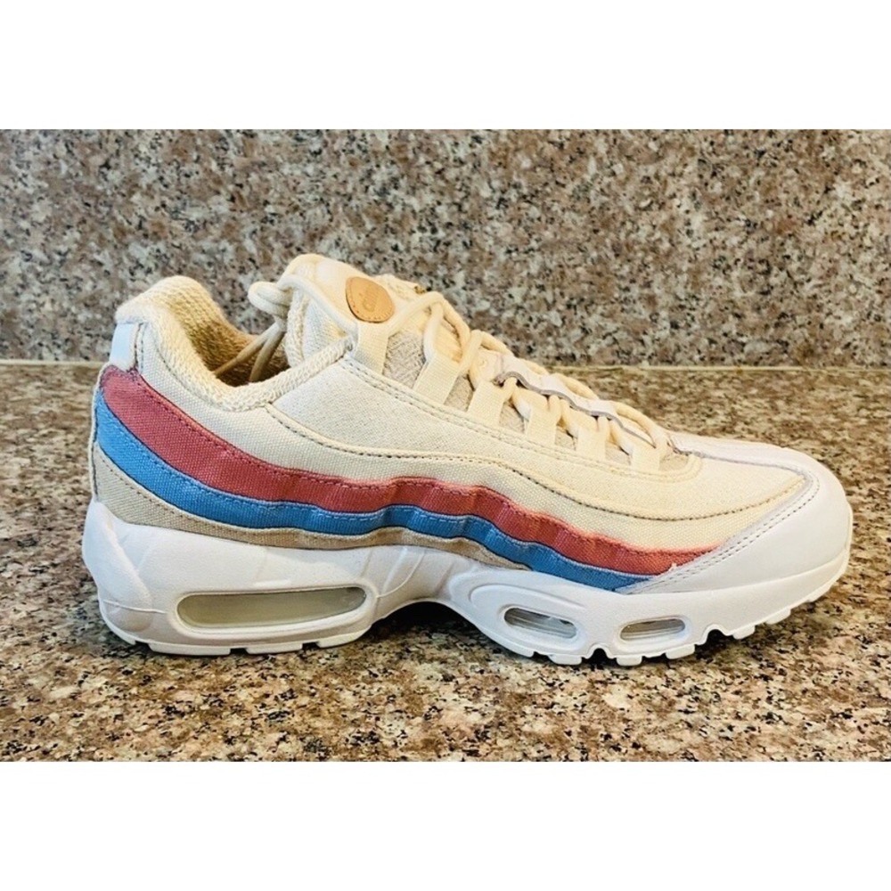 Nike Womens Air Max 95 QS Plant Color Pack Crimson Tint CD7142 800 Size 8.5 - Picture 4 of 11